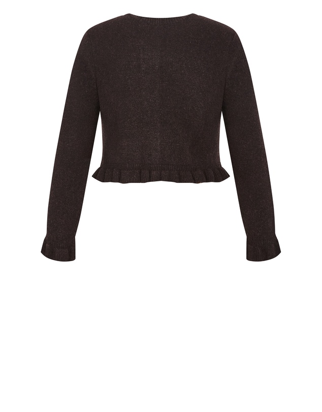 City Chic - Florence Frill Cardigan