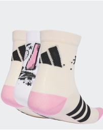 adidas Performance - Logo 3 Pairs Per Pack Socks Kids