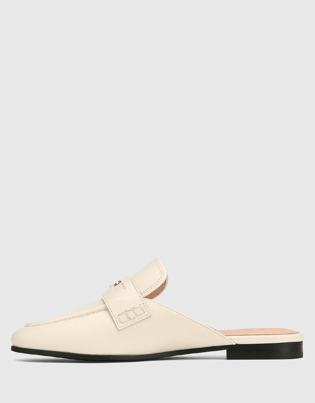 Wittner - Aaron Leather Backless Loafers