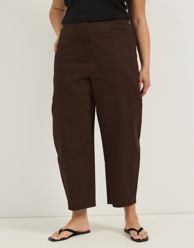 Atmos&Here Curvy - Elena Barrel Leg Pants