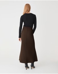 Forcast - Caris Flared Maxi Skirt
