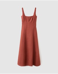 M.N.G - A-Line Linen Dress