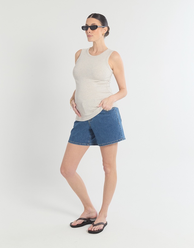 Soon Maternity - Base Soft Rib Tank