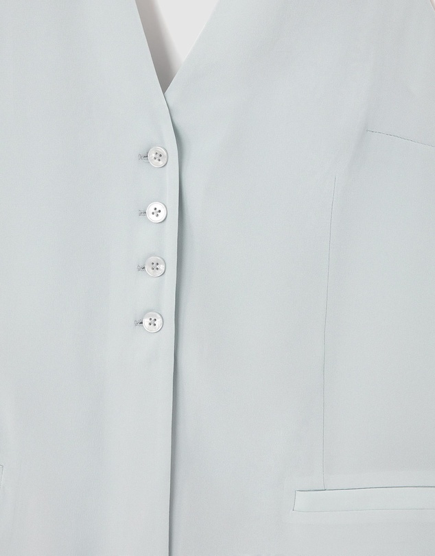 COS - Longline Waistcoat Halterneck Top