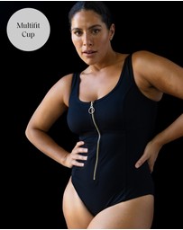 Artesands - Black Sculpt Fuseli Multi Cup One Piece Swimsuit
