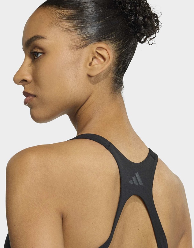 adidas Performance - Optime Workout 3-Stripes Medium Support Bra Womens