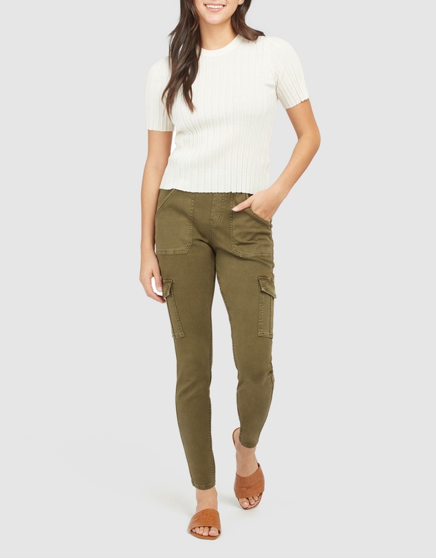 Spanx - Stretch Twill-Stretch Twill Ankle Cargo Pant