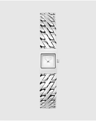 Michael Kors - Darrington Silver Tone Analogue Watch