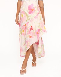 Petal & Pup - Zula Maxi Dress - Pink Garden Floral