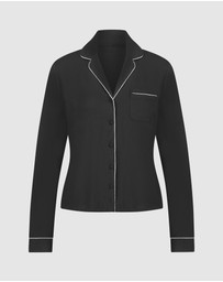 Hunkemoller - Essential Jersey LS Jacket