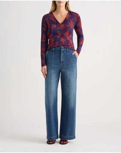 David Lawrence - Sue Wide Leg Jeans