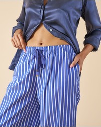 CAMIXA - Palazzo Wide Leg Striped Pants