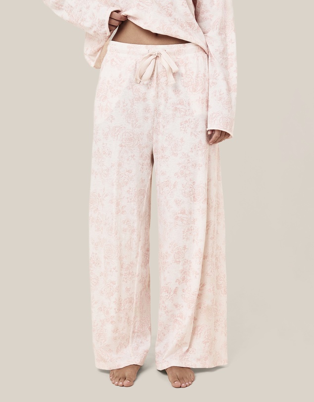 Papinelle - Nostalgia Organic Cotton Long Sleeve Tee & Straight Leg Pant