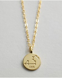 Native Sol - Leo Star Sign Pendant Necklace
