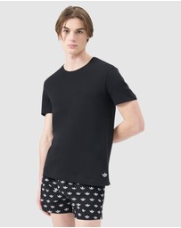 adidas Originals - 2 Pack Comfort Core Cotton Crew Neck T-Shirt