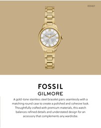 Fossil - Gilmore Gold Tone Analogue Watch