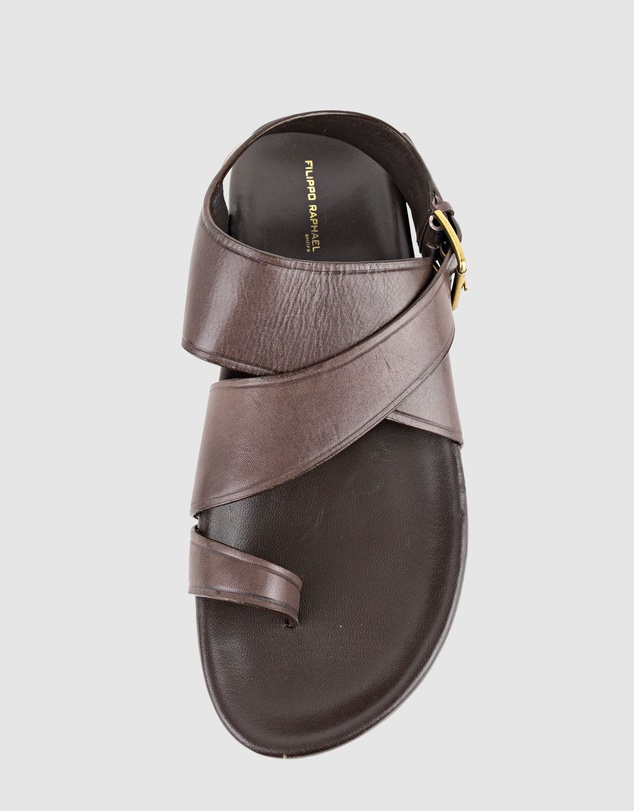 Edward Meller - TAMRYN Crossover Sandal with Toe Thong