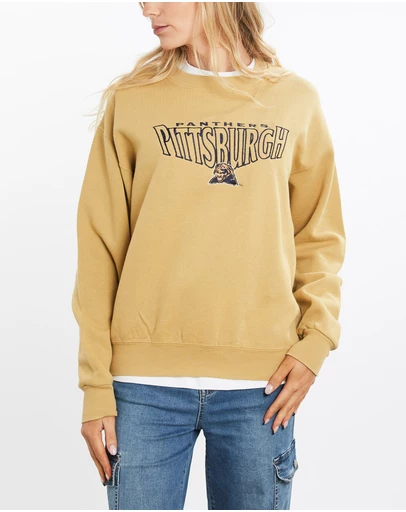 Vintage by The Real Deal - Pre Loved - Vintage 90s NCAA Pittsburgh Panthers Sweatshirt