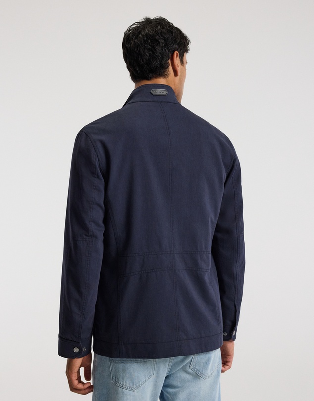 Calibre - Stand Collar Utility Jacket Navy