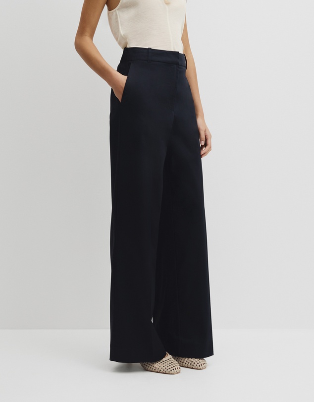 Country Road - Cotton Sateen Wide Pant