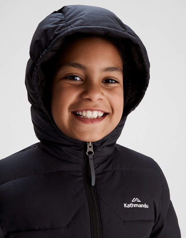 Kathmandu - Epiq Girls Down Puffer Warm Outdoor Winter Jacket