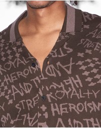 Ksubi - Heroism Knit Resort Ss Shirt Java
