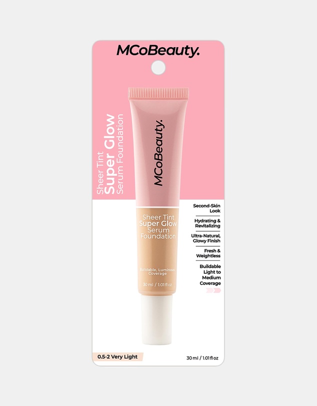 MCoBeauty - Sheer Tint Super Glow Serum Foundation - 0.5-2 (Very Light)