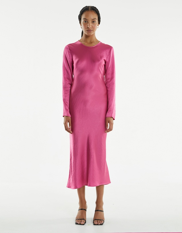Third Form - Crush Bias LS Dress