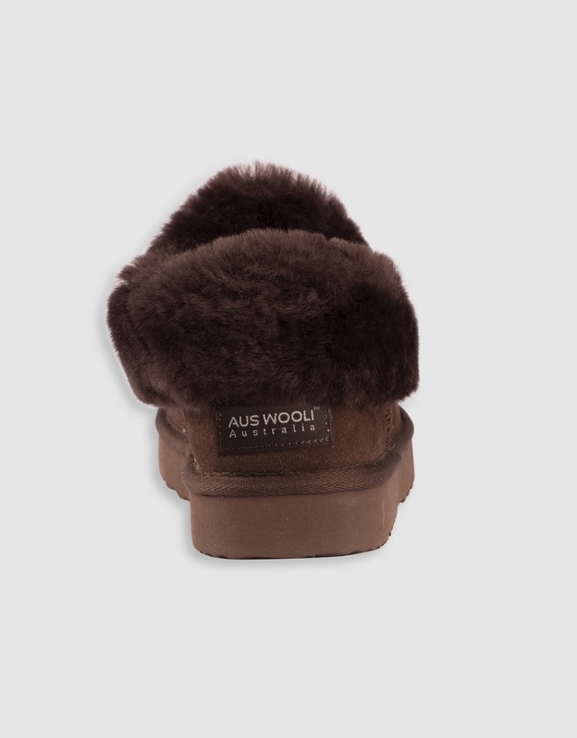 AusWooli Ugg Boots - Coogee Sheepskin Wool Ankle Slippers