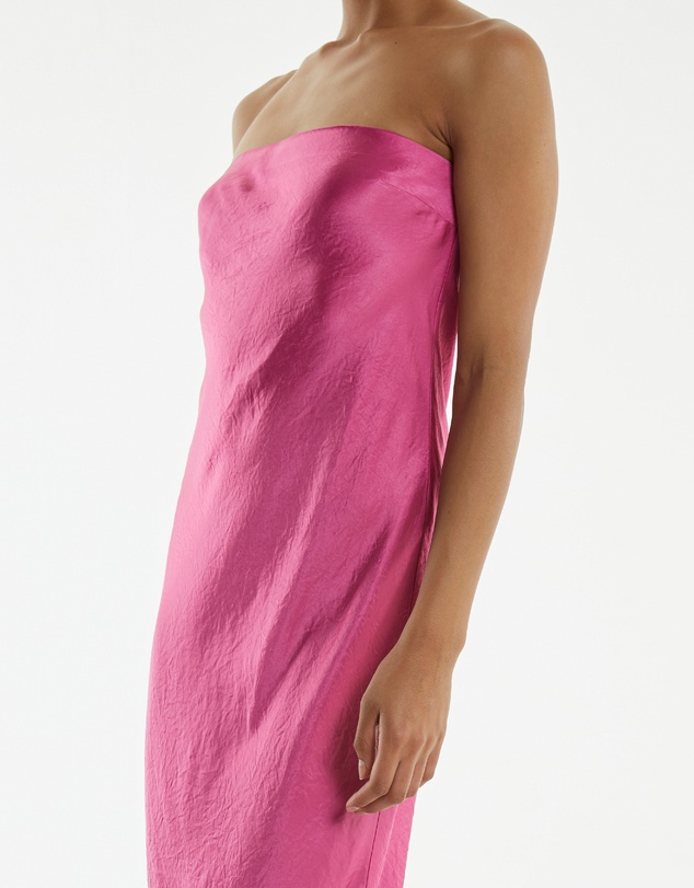 Third Form - Crush Bias Strapless Dress