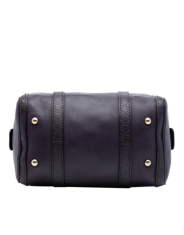 Pre-Loved by Azura Reborn - Pre-Loved Small Guccissima Trimmed Leather Joy Boston Bag