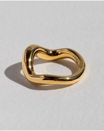SAINT VALENTINE - Wabi Sabi Ring - Gold