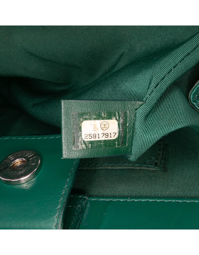 Pre-Loved by Azura Reborn - Pre-Loved CC Quilted Crinkled Calfskin Front Pocket Crossbody