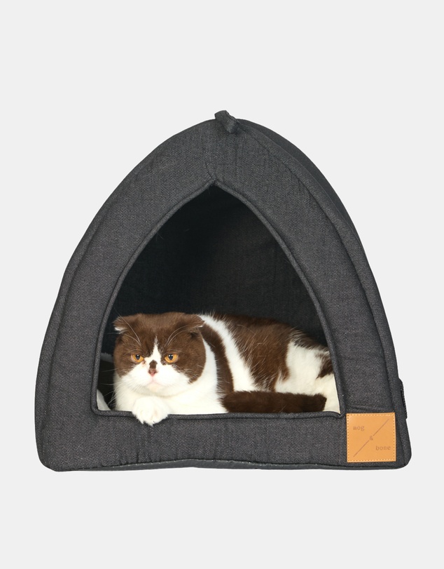 Mog & Bone - Cat Igloo - Black Denim