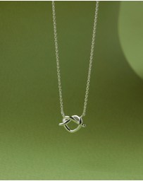 Najo - Eternal Silver Necklace (45cm+ext)