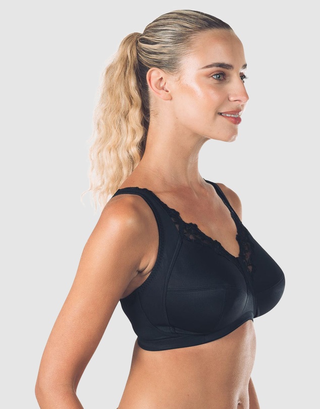 Royce Lingerie - Robyn Wirefree Full Cup Support Bra with Cotton