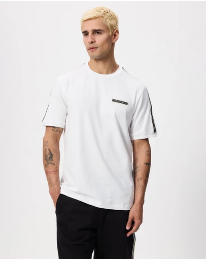 Emporio Armani EA7 - SS Train Logo Series Man Tee Tape