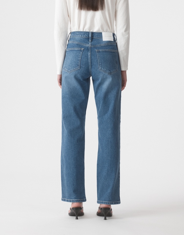 Outland Denim - Elise Mid Straight Jean 31