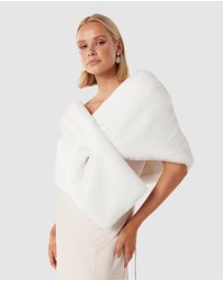 Forever New - Sophia Faux Fur Wrap