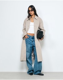 AERE - Cassie Wool Blend Coat