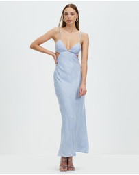 Third Form - Paisley Bias Triangle Midi Dress