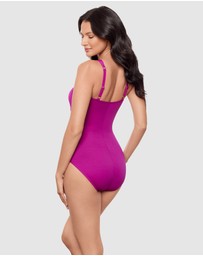 Miraclesuit Swimwear  - Rock Solid Europa Asymmetric Underwired Shaping Swimsuit