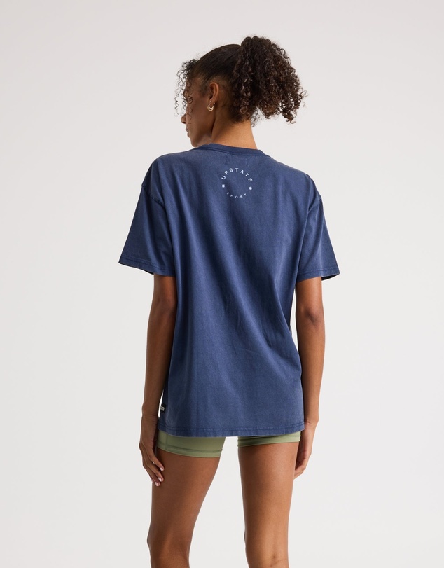 Upstate - Thrive Tee - Night Sky Snow Star