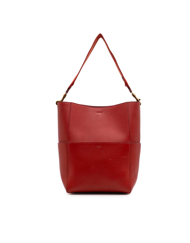 Pre-Loved by Azura Reborn - Pre-Loved Medium Leather Seau Sangle Bucket Bag