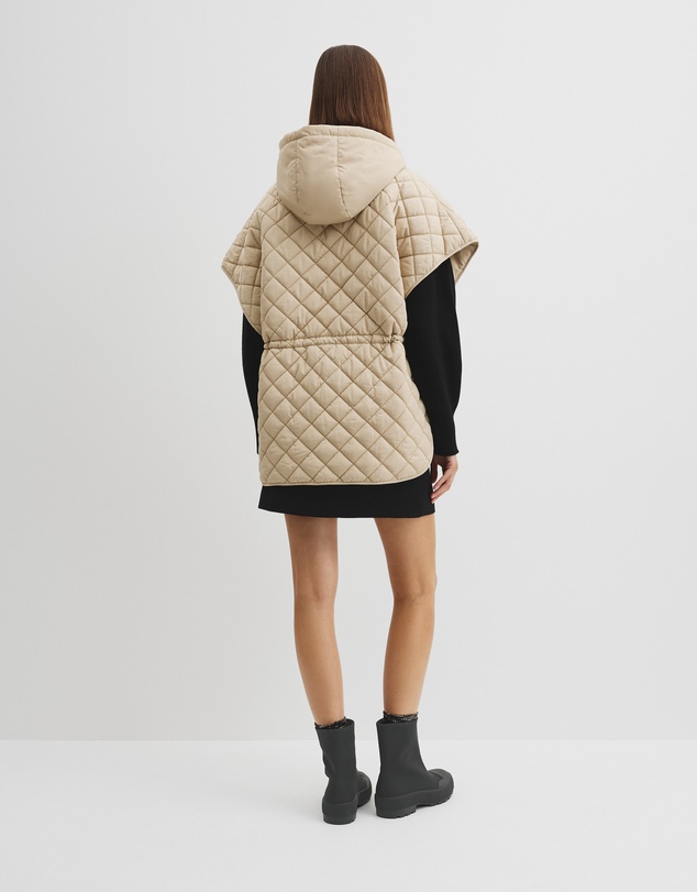 Country Road - Quilted Poncho