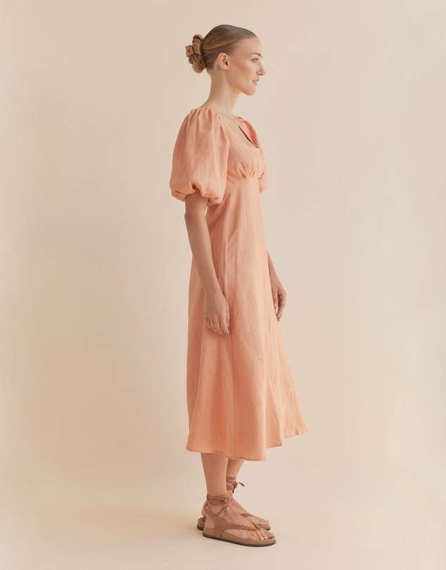 Amelius - Romilly Linen Midi Dress