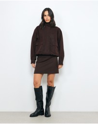AERE - Leather Knee Boots