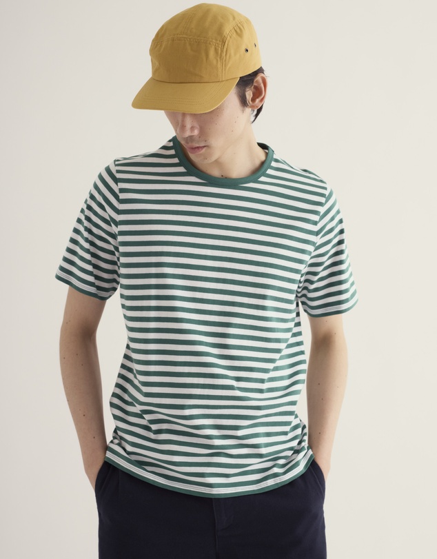 Seasalt - Men's Seven Seas Sailor Tee in GOTS-Certified Organic Cotton