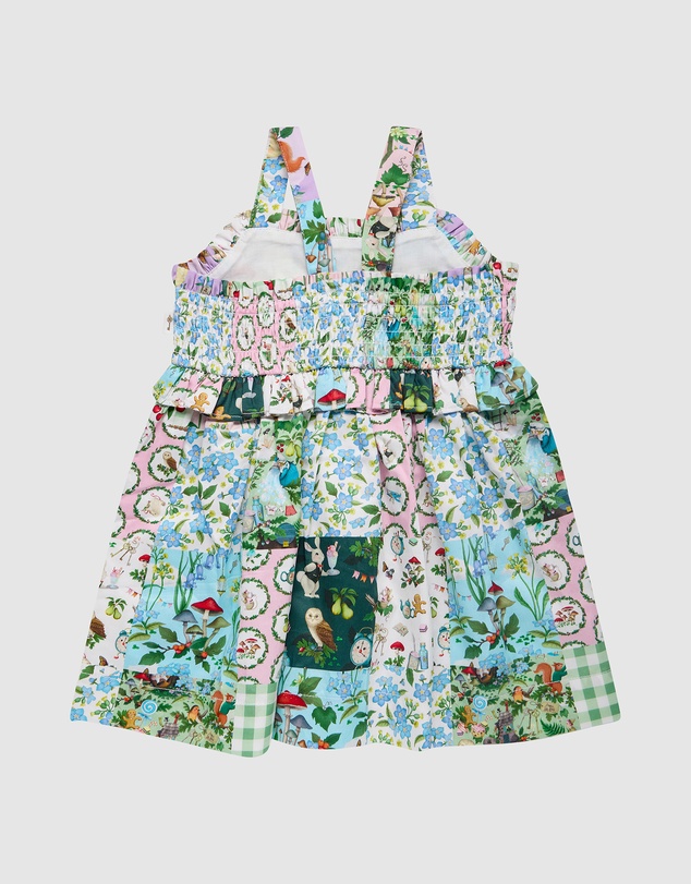 Fleur Harris - 'The Magic Faraway Tree' Pretty Patchwork Dress Baby in Patchwork