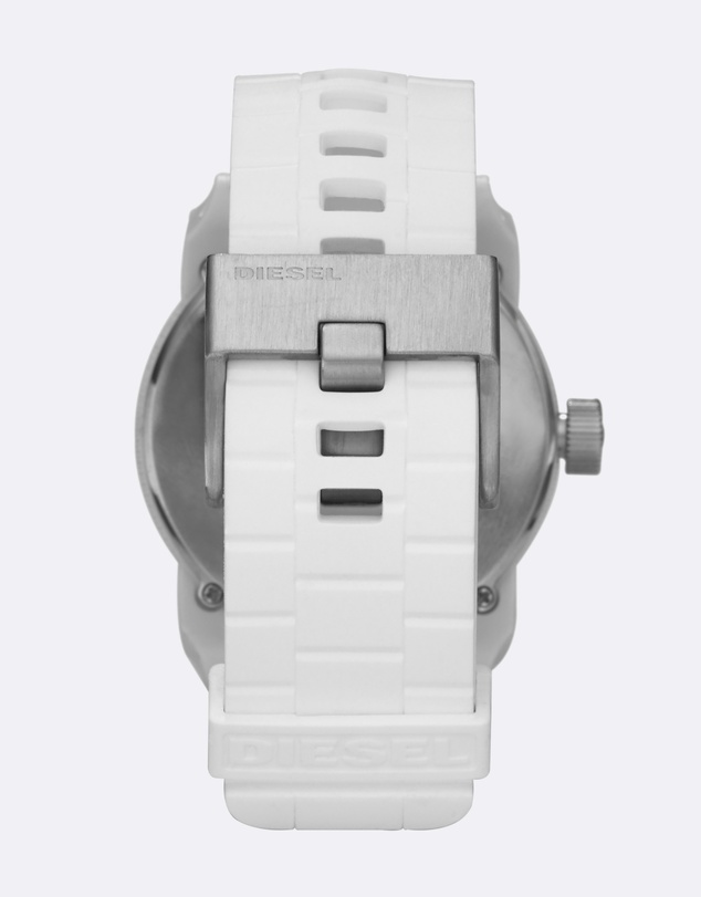 Diesel - Double Down S44 White Analogue Watch